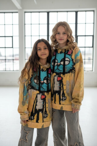 Bluza Kici Miau bawełna pętelkowa Kitty