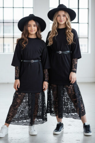 Sukienka 3w1 Sukienka+tunika+pasek